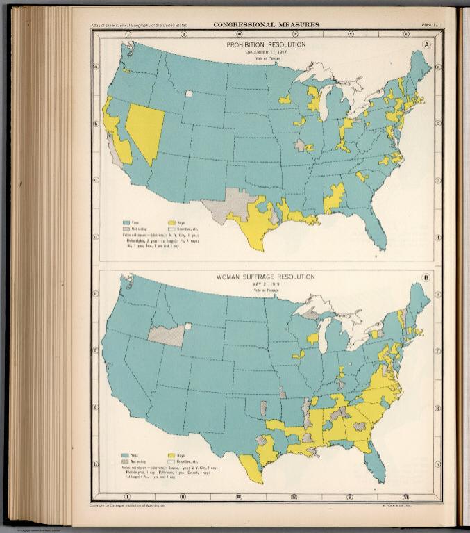 Plate 121. Congressional Measures, 1917 -1919.