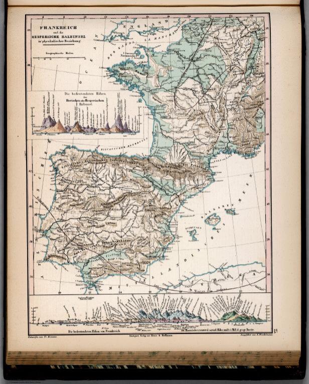 25. Frankreich und die Hesperische Halbinsel in physikalischer Beziehung