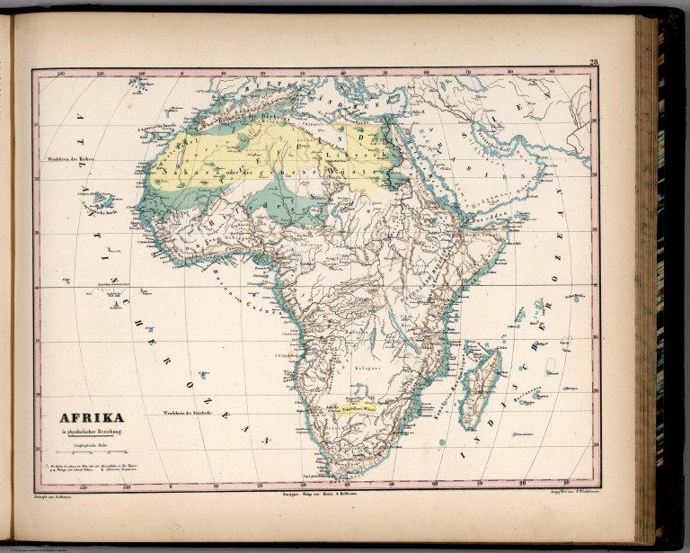 28. Afrika in physikalischer Beziehung