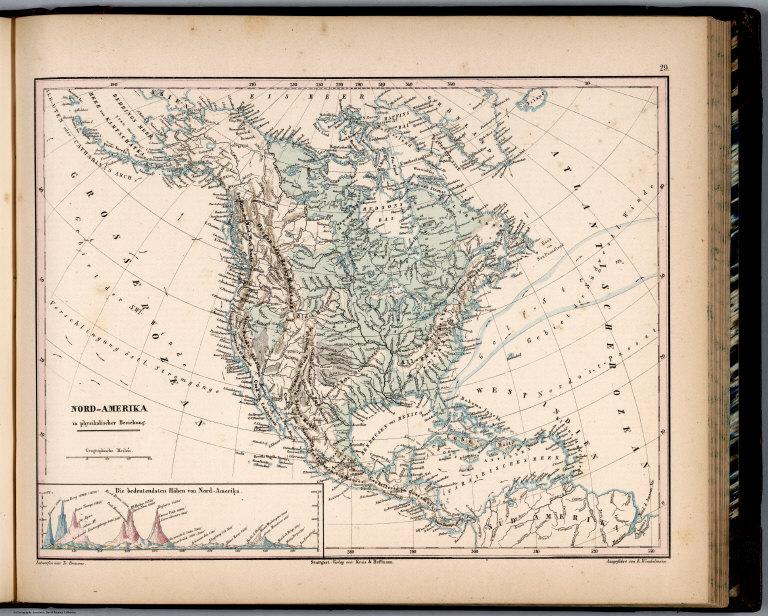 29. Nord-America in physikalischer Beziehung