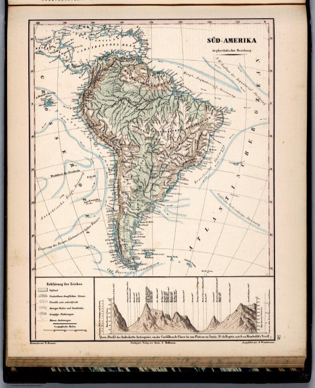 30. Sud-America in physikalischer Beziehung