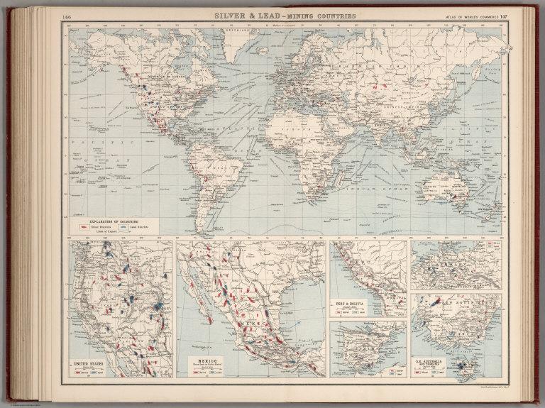 Silver & Lead Mining Countries.