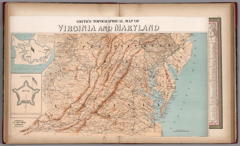 Virginia and Maryland.