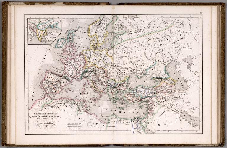 L'Empire Romai et les Barbares du Nord au IVeme Siecle.