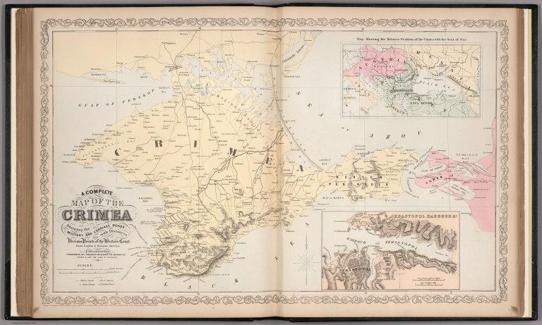 A Complete map of the Crimea