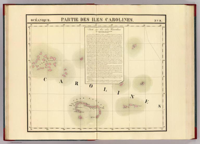 Partie, Iles Carolines. Oceanique no. 9.