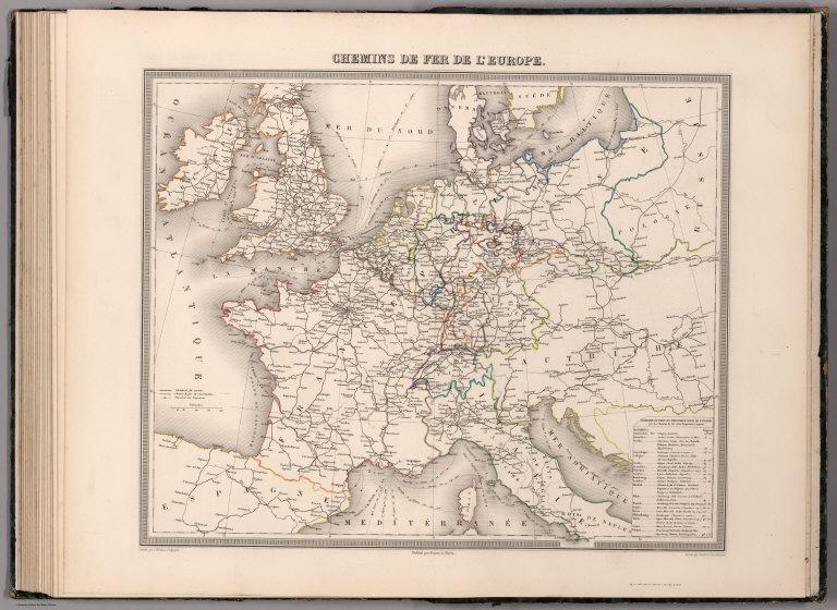 Chemins de Fer de L'Europe.