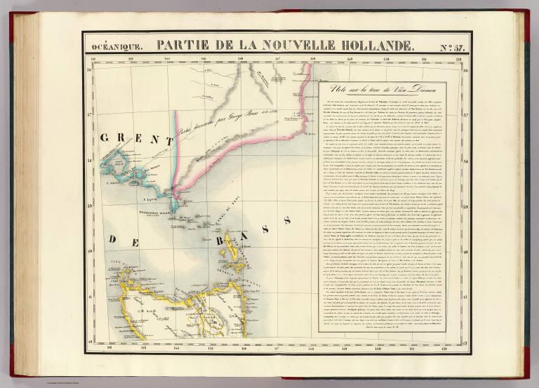 Partie, Nouvelle Hollande. Oceanique no. 57.