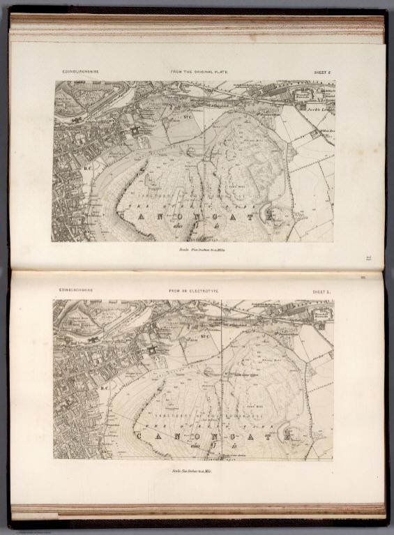 Edinburghshire: From the original plate ; Edinburghshire: From an electrotype