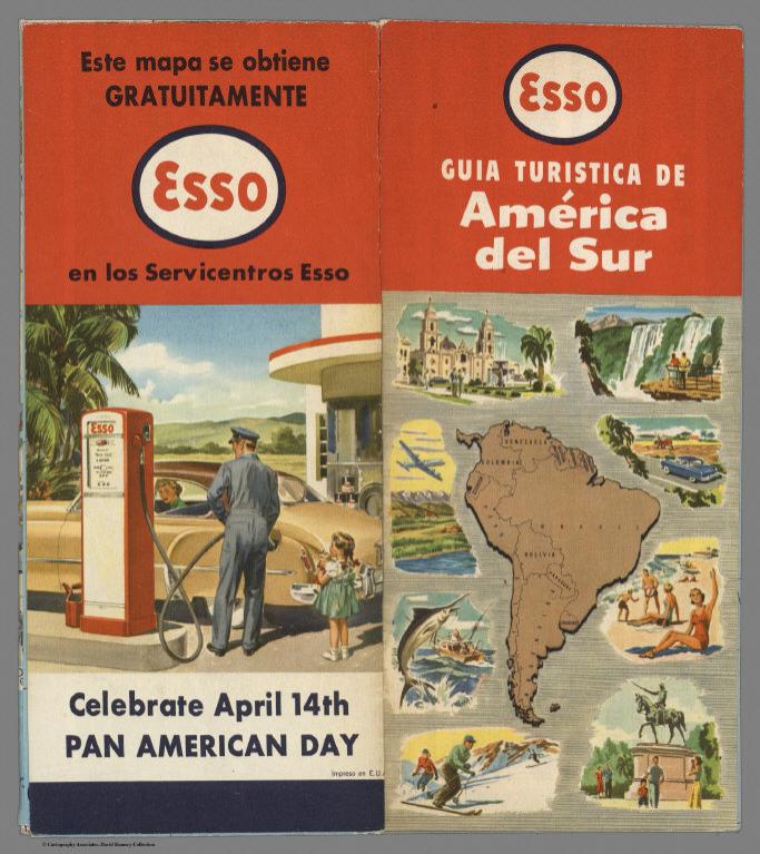 Covers: Guia turistica de America del Sur