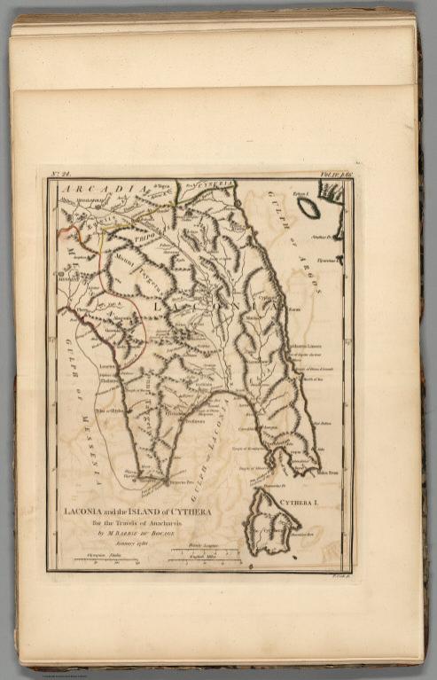 Laconia and the Island of Cythera. No. 24