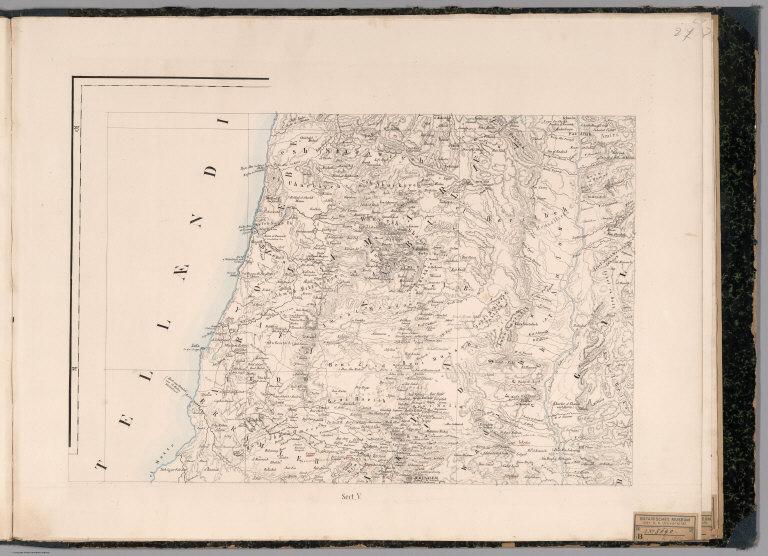 Sect. V. Jerusalem. Atlas of Palestine and the Sinai Peninsula.