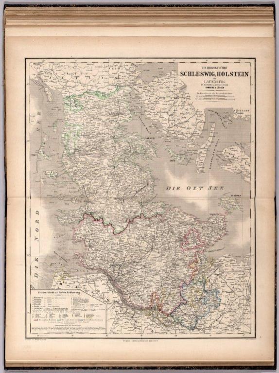 Die Herzogthumer Schleswig, Holstein und Lauenburg