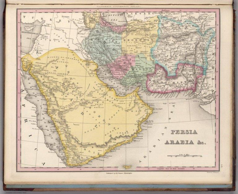 Persia, Arabia &c.