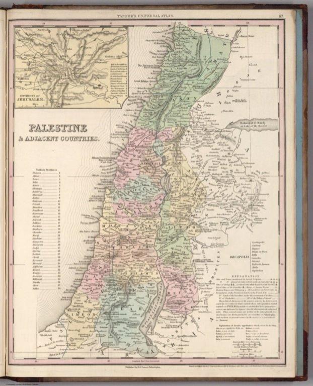 Palestine & Adjacent Countries.