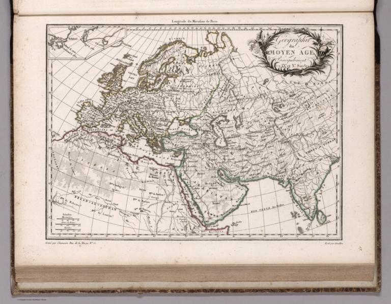 Geographie du Moyen Age Principalement les IXe et Xe Siecles.