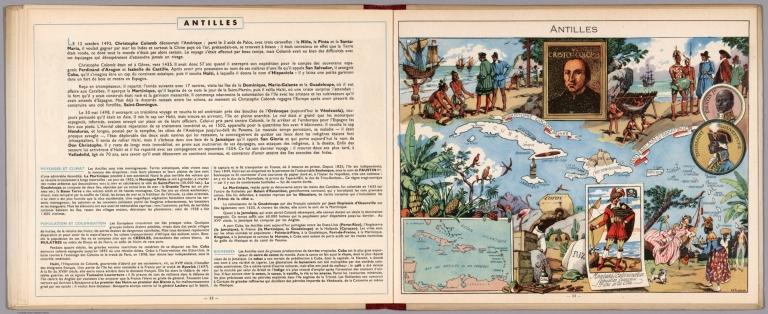 Text and Map: Antilles.