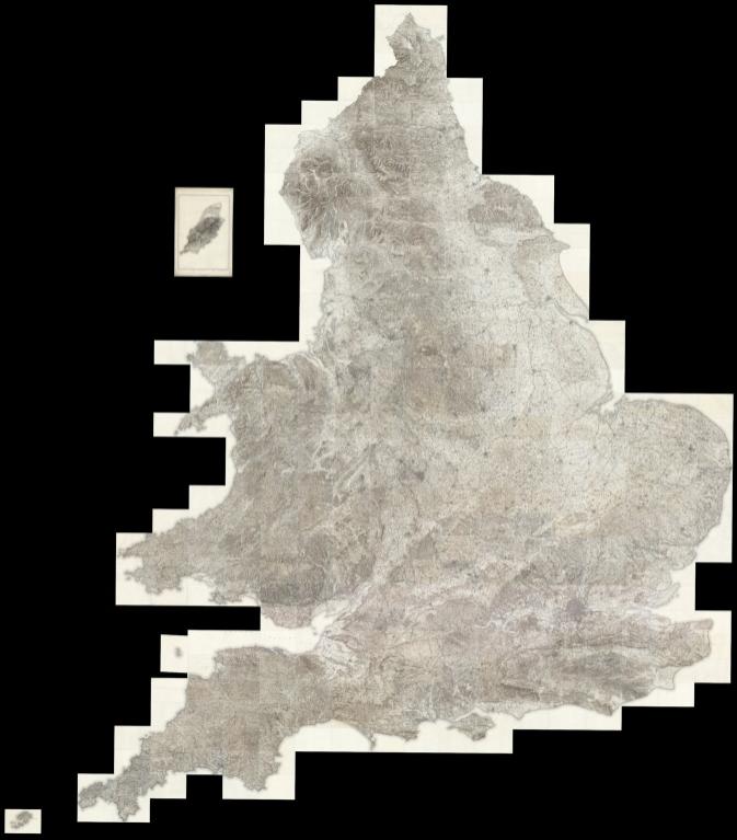 England, Wales, Composite: Hill Sheets 1 - 360.