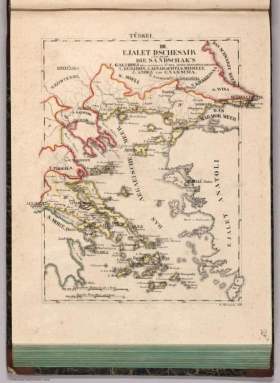 V.1:1-5: II: Turkei. IIII. Ejalet Dschesair