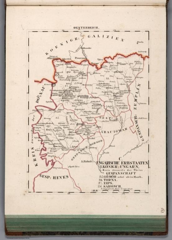 V.3:11-15:XII: 2. Oesterreich. C. Ungarische erbstaaten, I. Koenigr: Ungarn, Gespanschaft 25-28