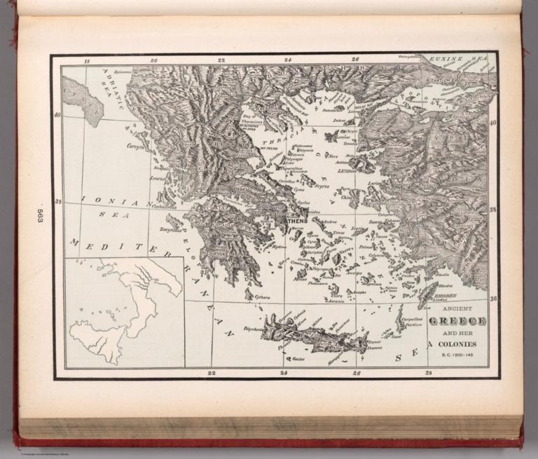 Ancient Greece and her Colonies. B.C. 1200-145