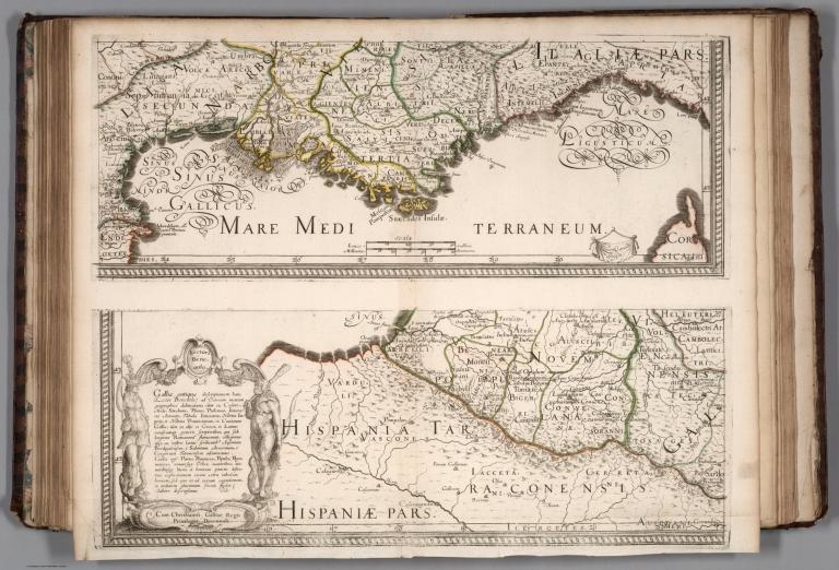 Map of the Geography of Ancient France). (continued.)