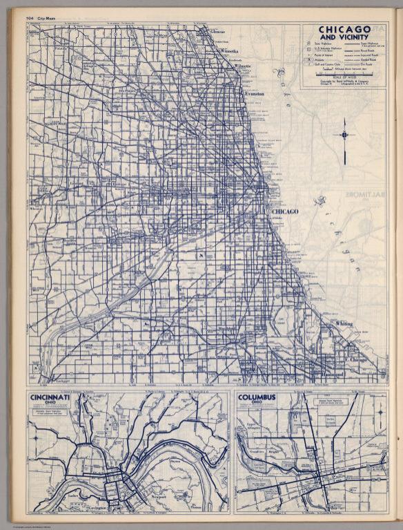 City Maps. Chicago and Vicinity