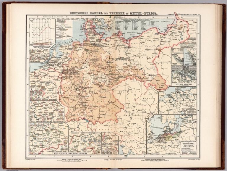 Nr. 5. Deutscher Handel und Verkehr in Mittel-Europa. (German Trade and Transport in Central Europe.)