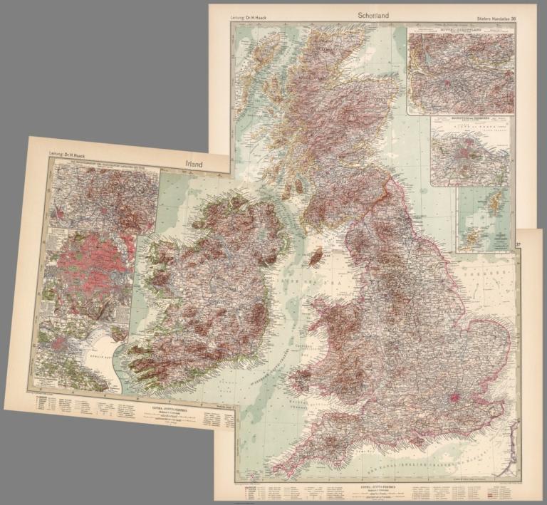 Composite: Scotland, England, Ireland