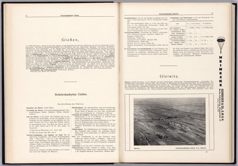 74-75 Text: Geissen. Gleiwitz.