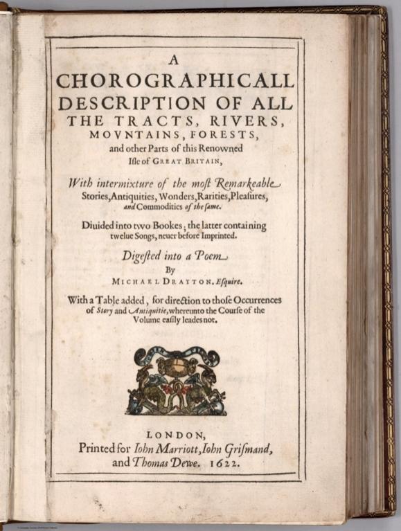 Title Page: A Chorographicall Description of ... this Renowned Isle of Great Britain.