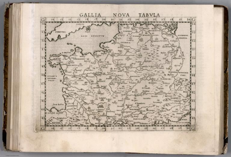 Gallia nova tabula