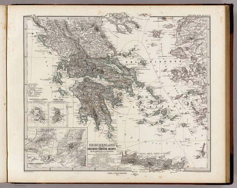 Griechenland Und Der Griechisch-Turkische Archipel.