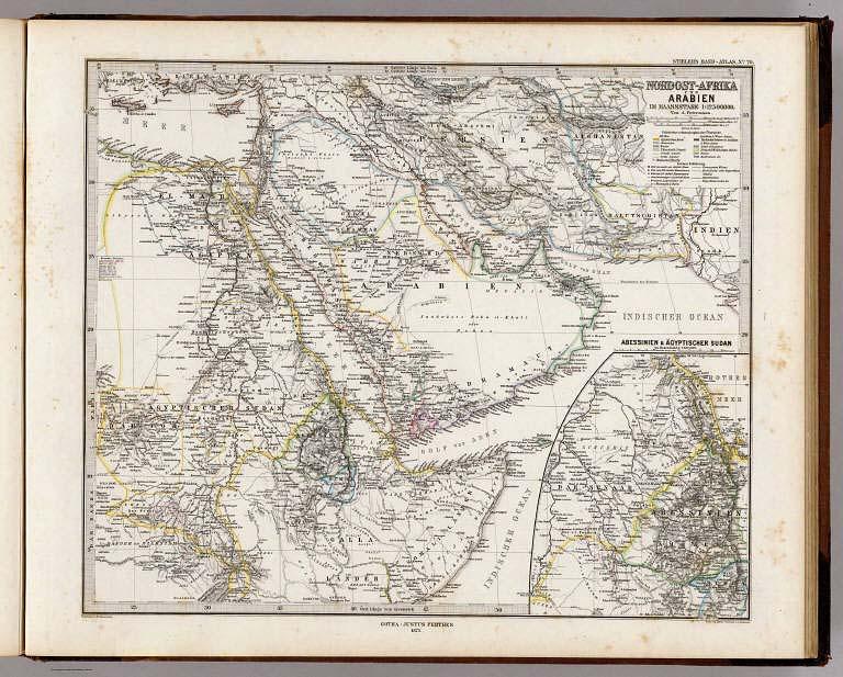 Nordost-Afrika Und Arabien.