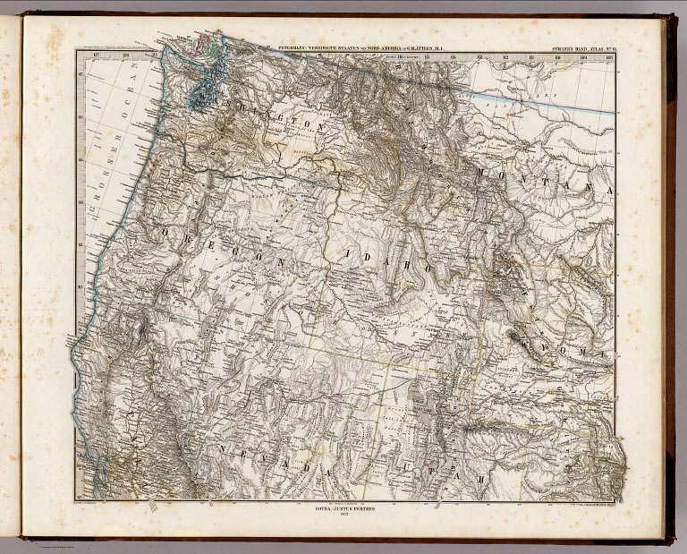 Vereinigte Staaten Von Nord-Amerika In 6 Blattern, Bl. 1.