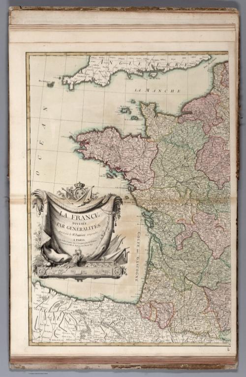 La France : divisee Par Generalites