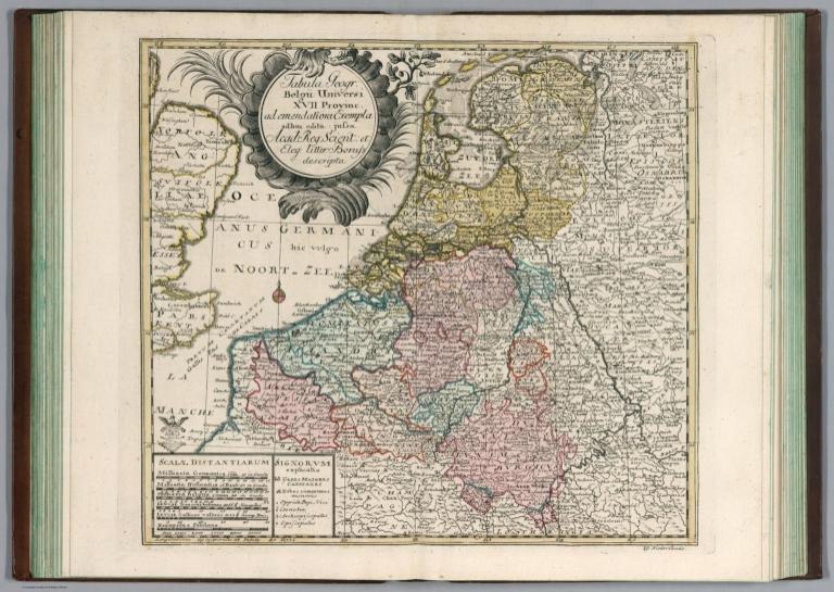 Tabula geogr: Belgii Universi VII Provinc