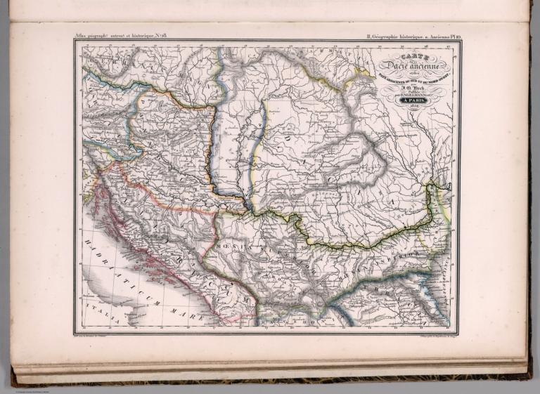 18. Carte de la Dacie ancienne.