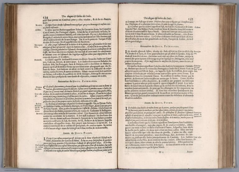 Text: Histoire de la Navigation de Iean Hugues de Linscot ... Indes Orientales (continued).