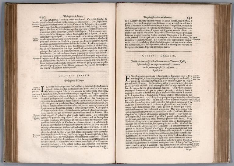 Text: Histoire de la Navigation de Iean Hugues de Linscot ... Indes Orientales (continued).