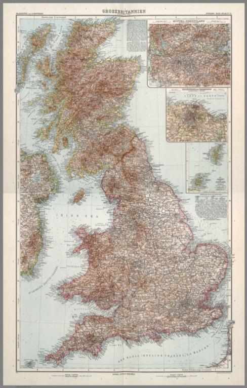 Composite Map: Nr. 38. Groszbritannien. ... von O. Koffmahn.