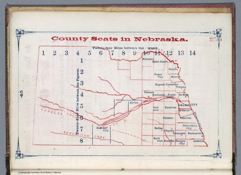 County Seats in Nebraska