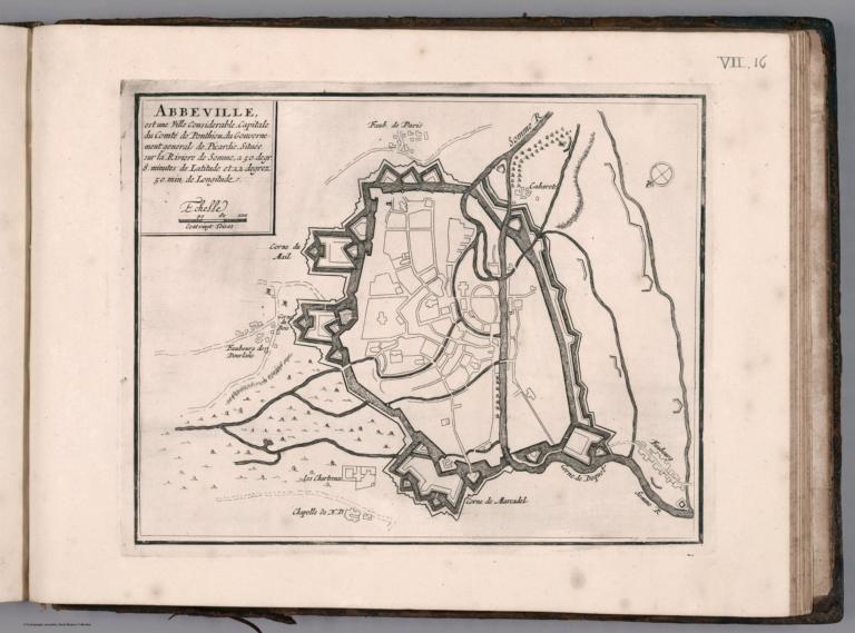 Abbeville est une ville considerable du Comte de Ponthieu