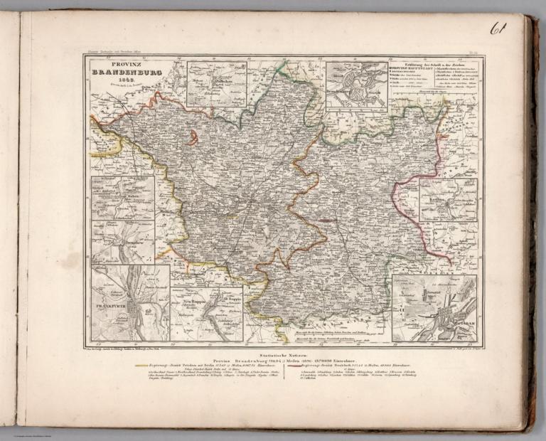 Provinz Brandenburg. 1849