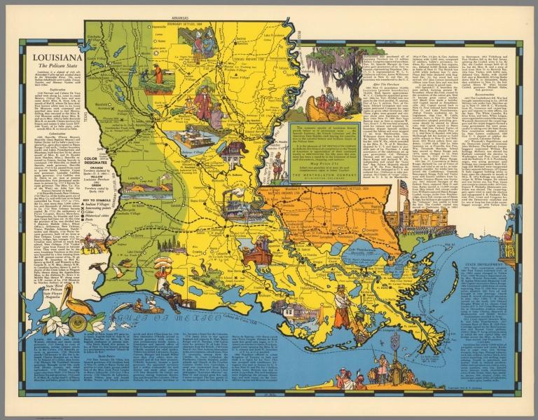 Louisiana: the Pelican State