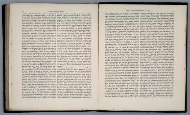 Text Page: (Continues) Twenty-Second period. From A.D. 1828 to the peace of Paris.1856