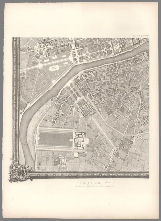 Pl. XXX quater. Paris en 1775.