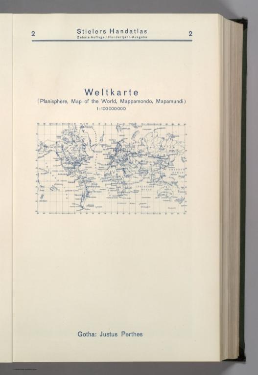 Text: 2. Weltkarte.