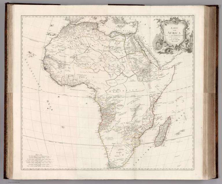 Composite Map: 17-19. Karte von Africa (southeastern sheet).