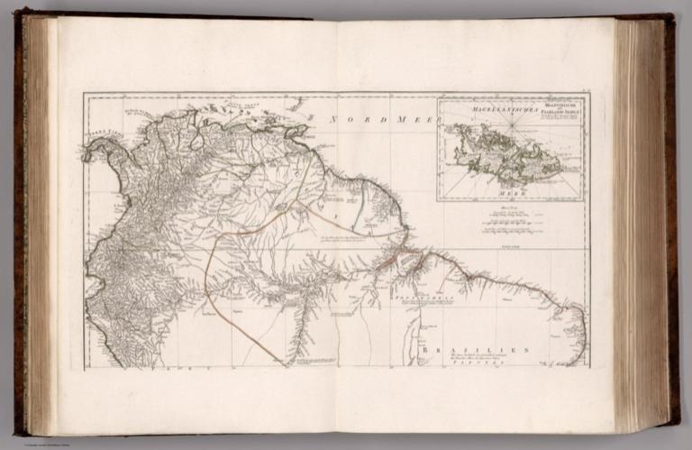 26. Karte von Sued-America (northern sheet).